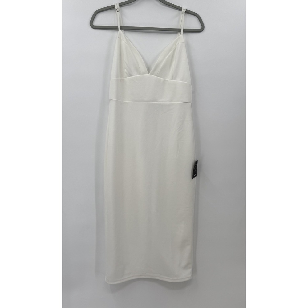 Lulu's Women's Dress White Dress Size Medium